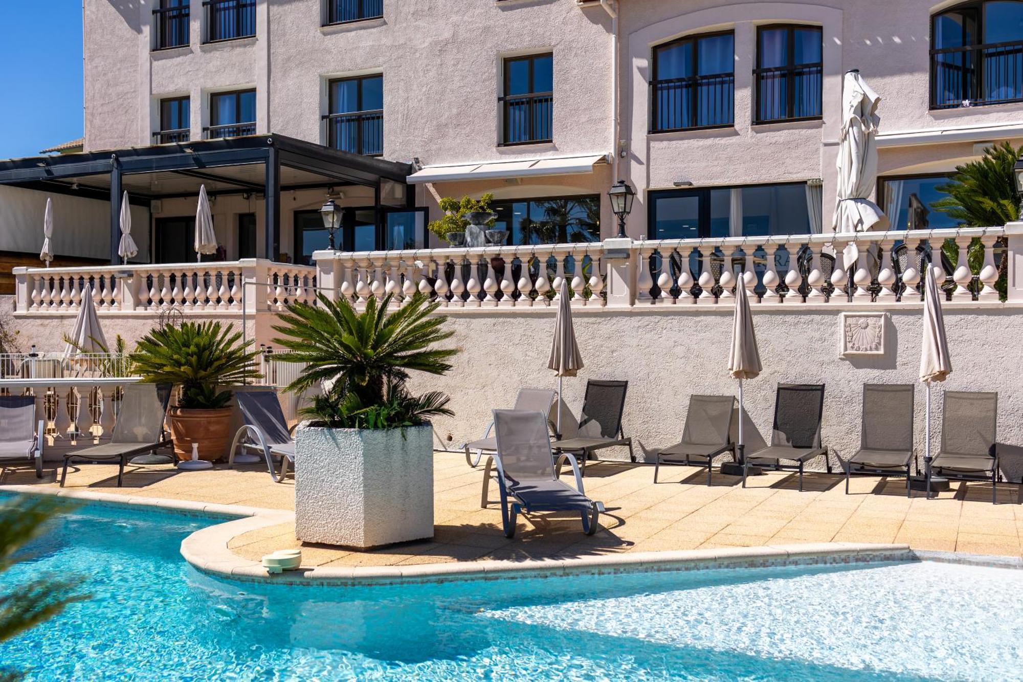 Hotel & Restaurant Perla Riviera Villeneuve-Loubet Zewnętrze zdjęcie